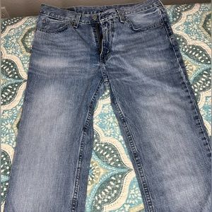 Levi’s 514 Jeans, Medium Blue with faded finish, Size 32X32